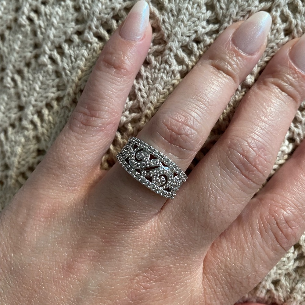 Diamond Ring White Ring